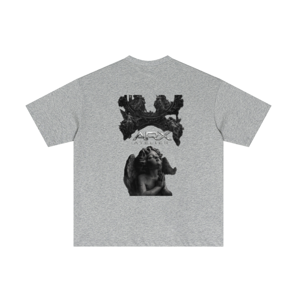 180GSM Men's Lightweight T-shirt LIght gray