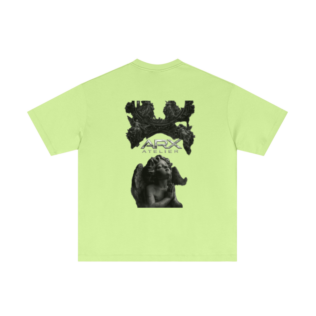 180GSM Men's Lightweight T-shirt Fluorescent green