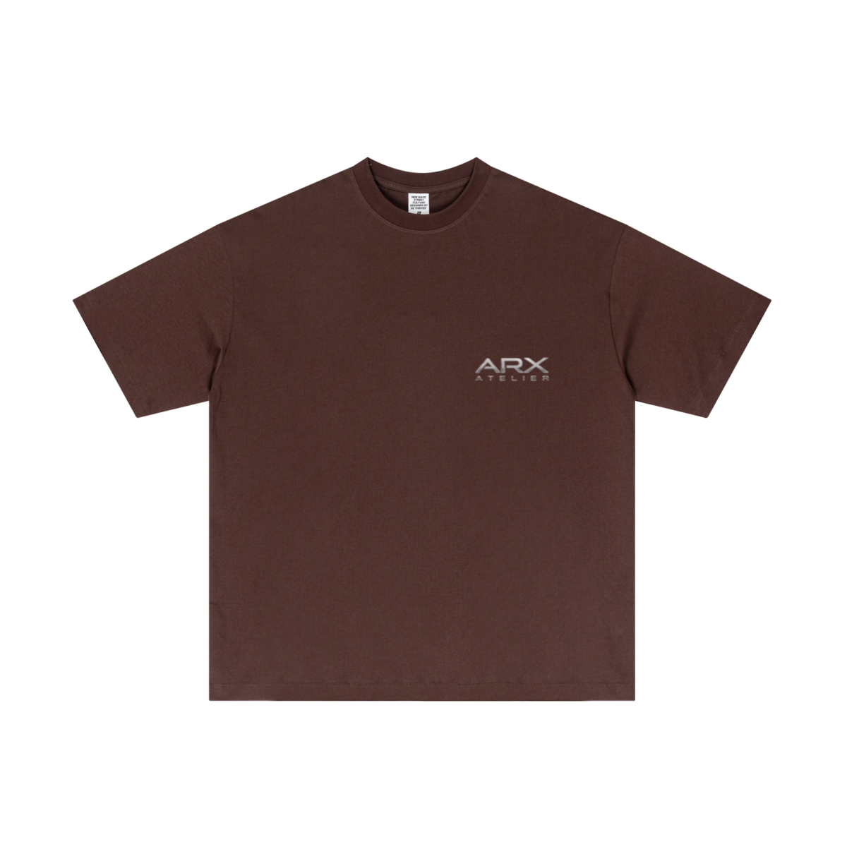 180GSM Men's Lightweight T-shirt Dark brown