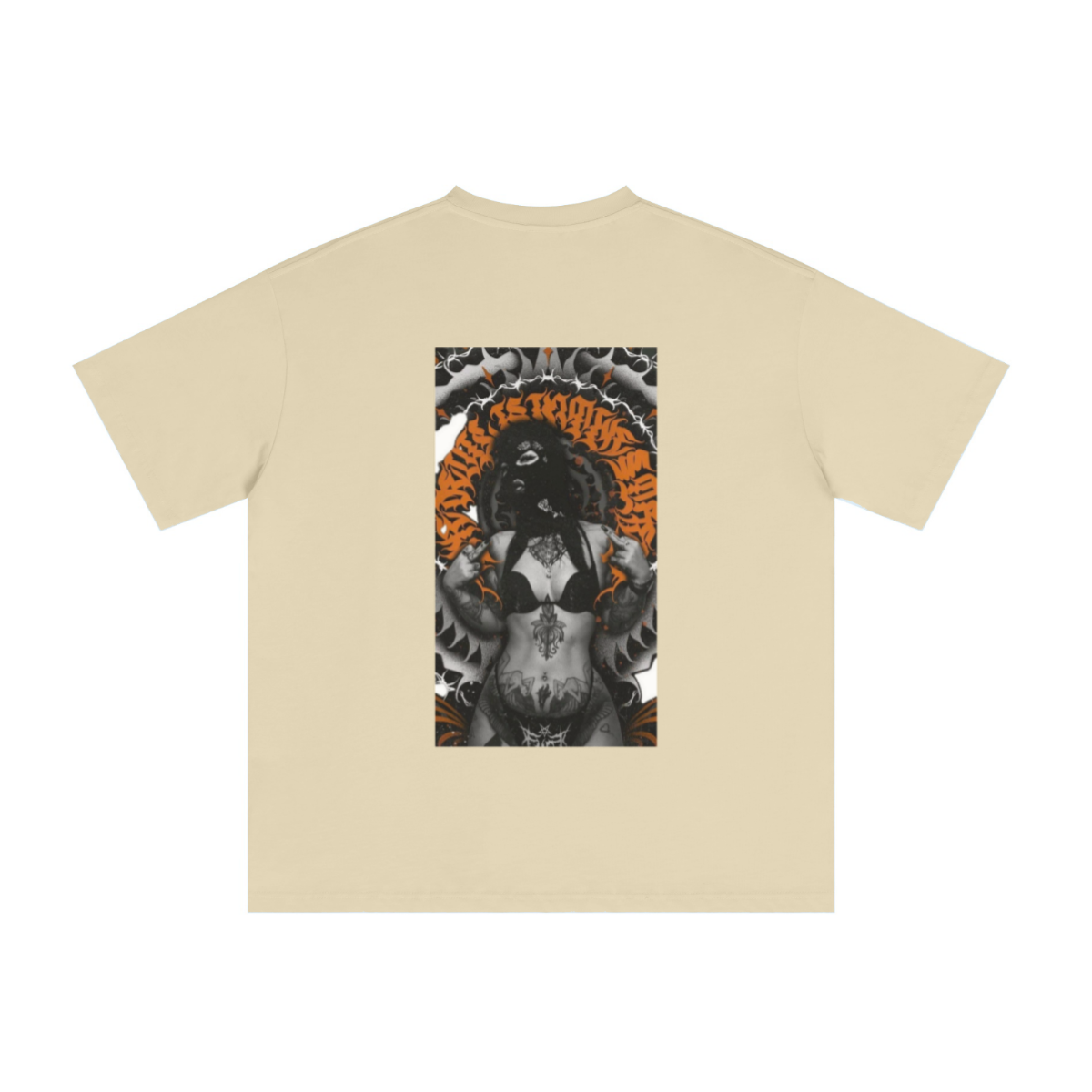 235GSM Men's Tech Fabric Performance Crew Neck T-shirt Light yellow