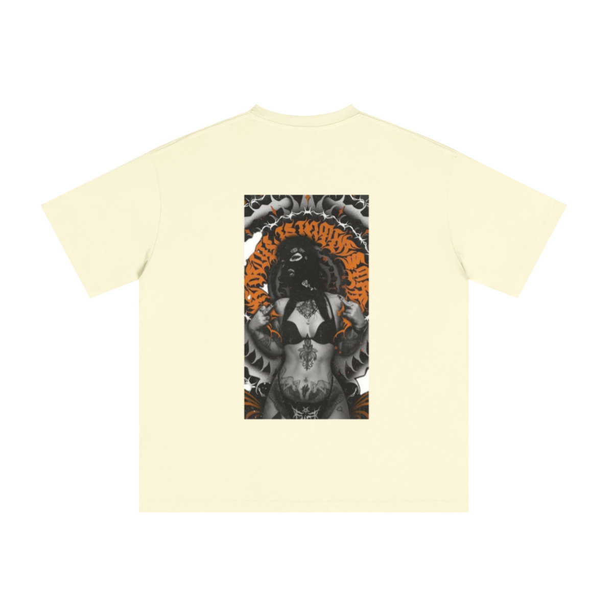 235GSM Men's Tech Fabric Performance Crew Neck T-shirt Apricot