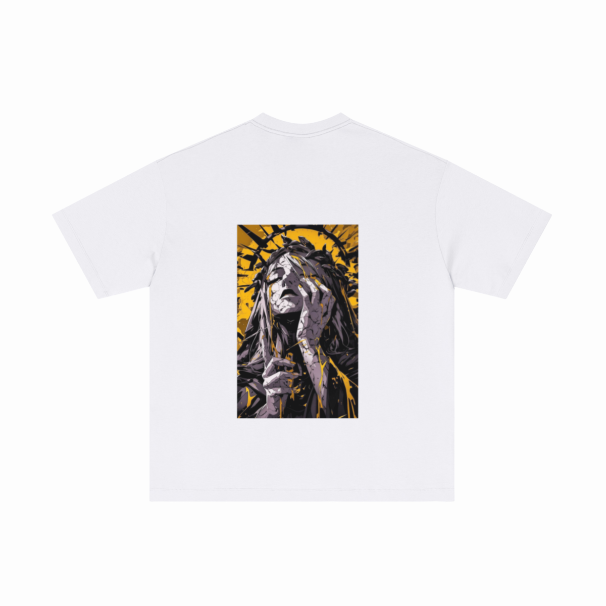 180GSM Men's Lightweight T-shirt  White