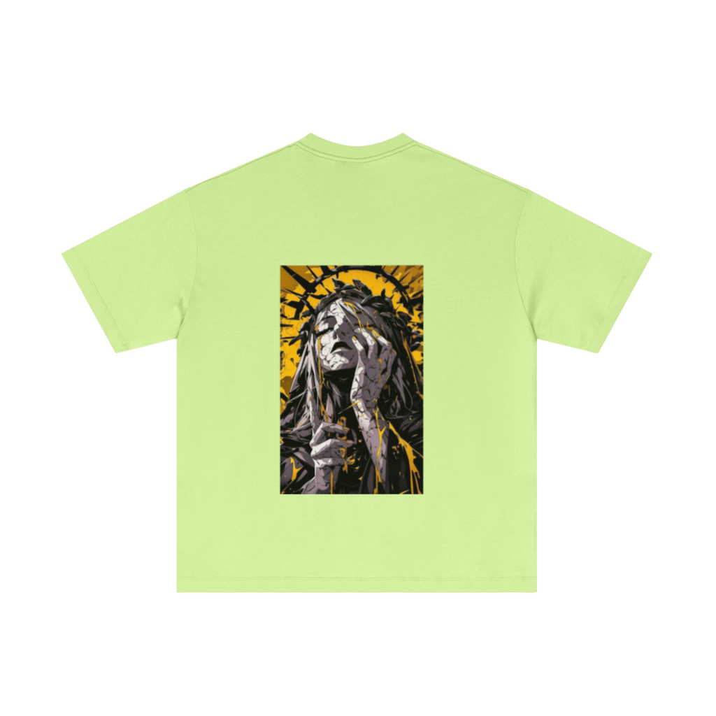 180GSM Men's Lightweight T-shirt Fluorescent green