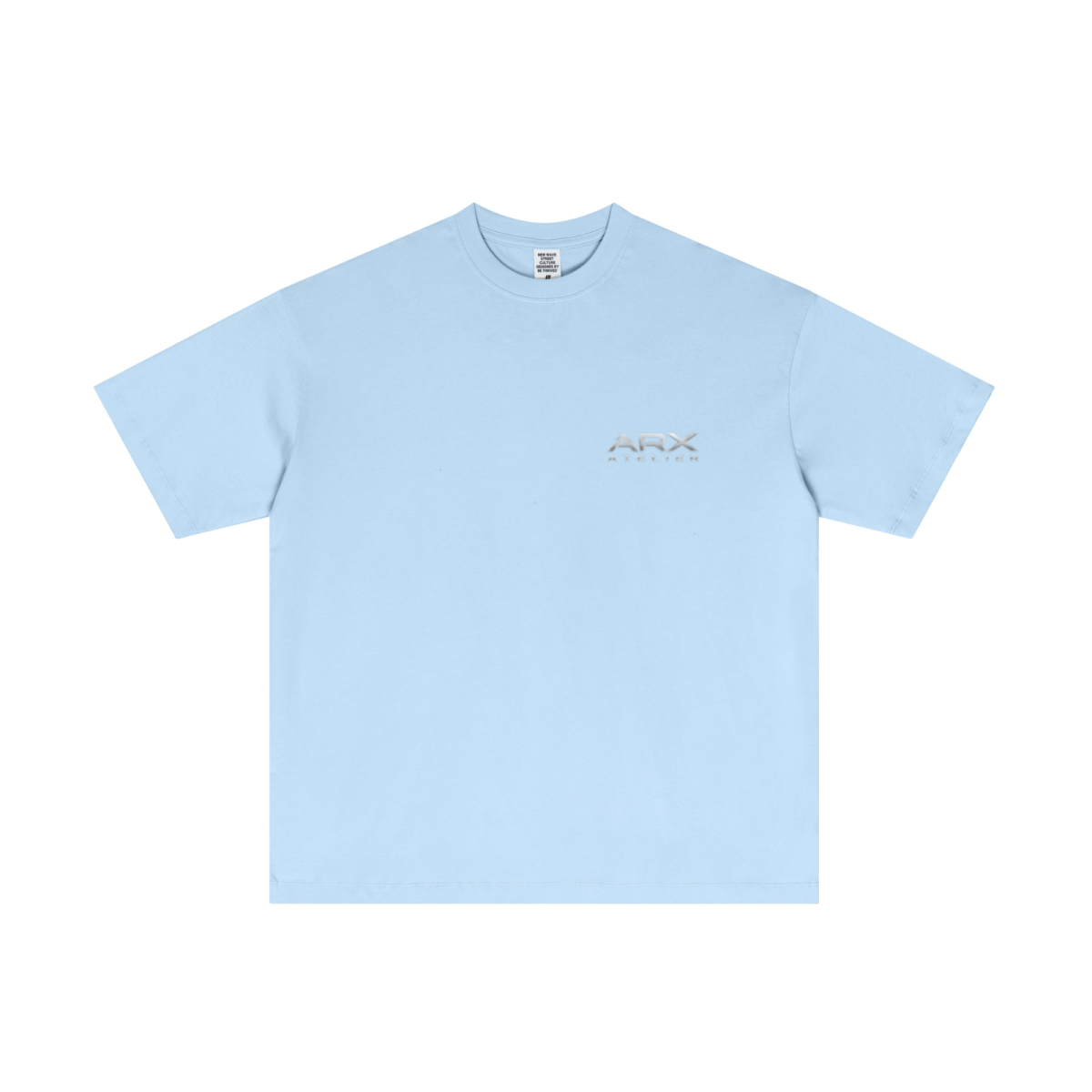 180GSM Men's Lightweight T-shirt Light blue
