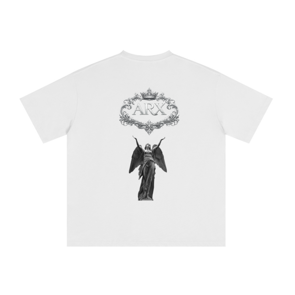 235GSM Men's Tech Fabric Performance Crew Neck T-shirt  White