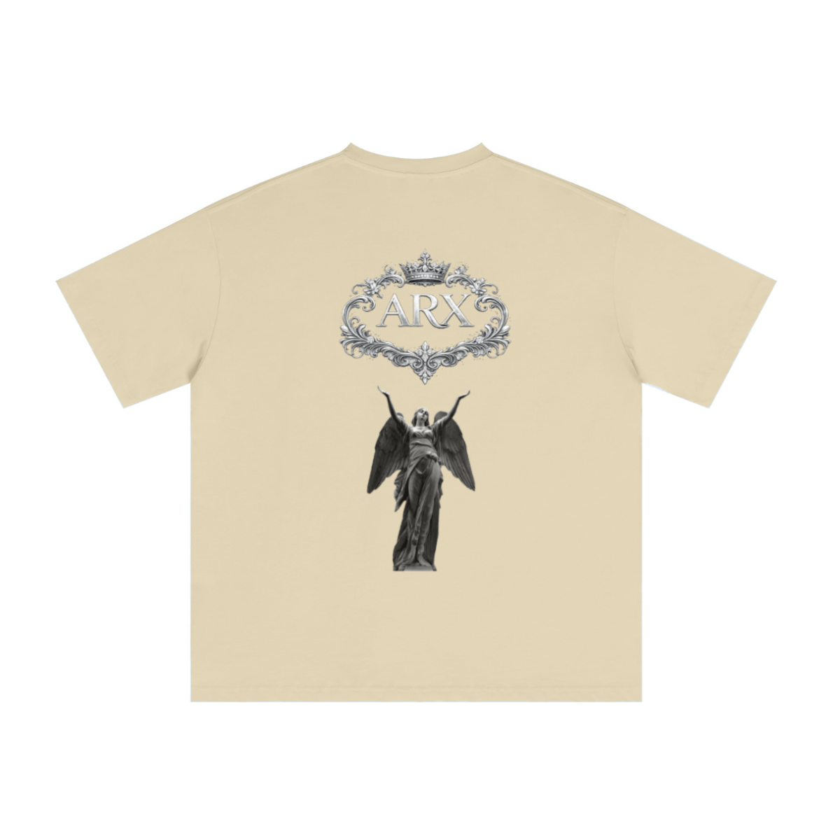 235GSM Men's Tech Fabric Performance Crew Neck T-shirt Light yellow