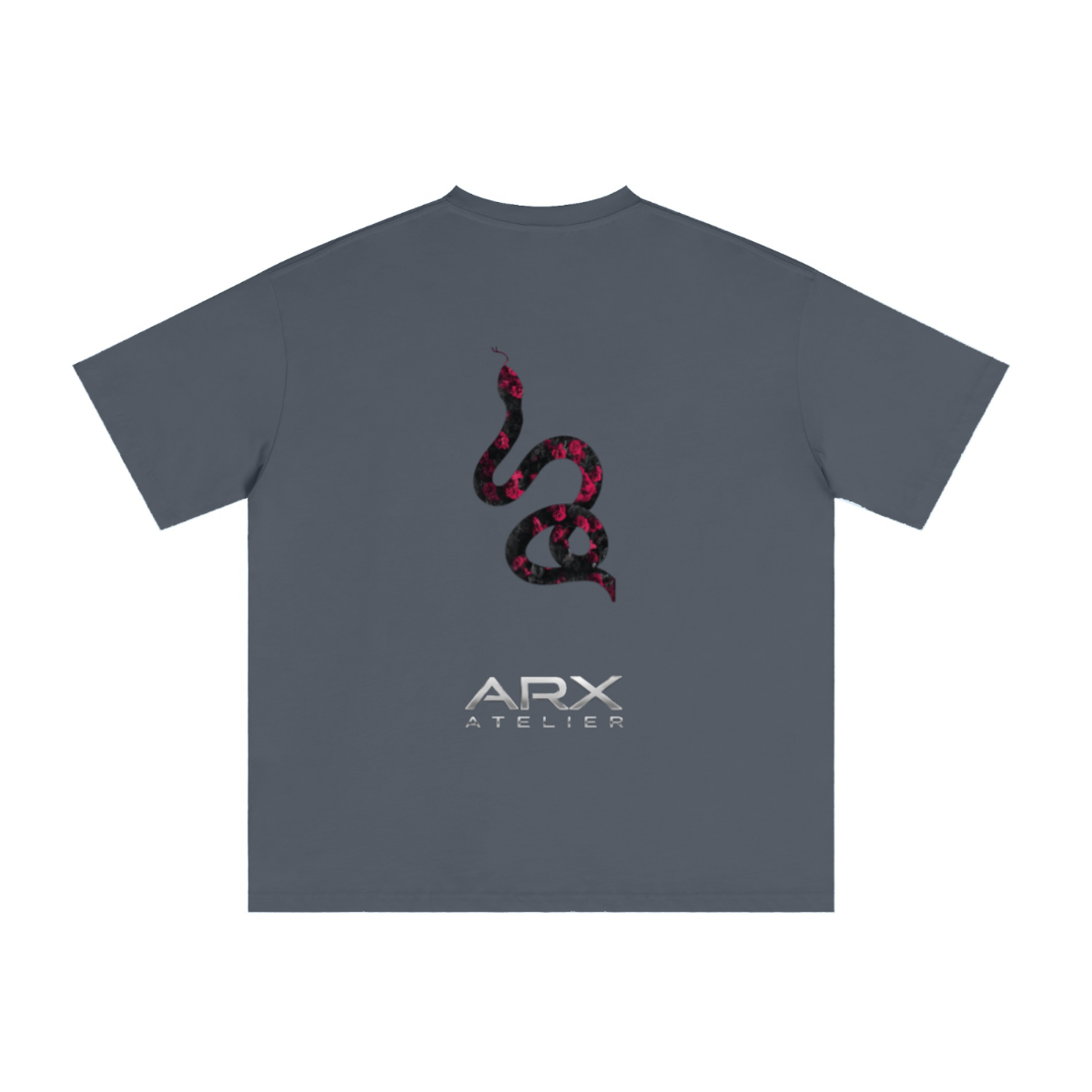 235GSM Men's Tech Fabric Performance Crew Neck T-shirt Dark blue