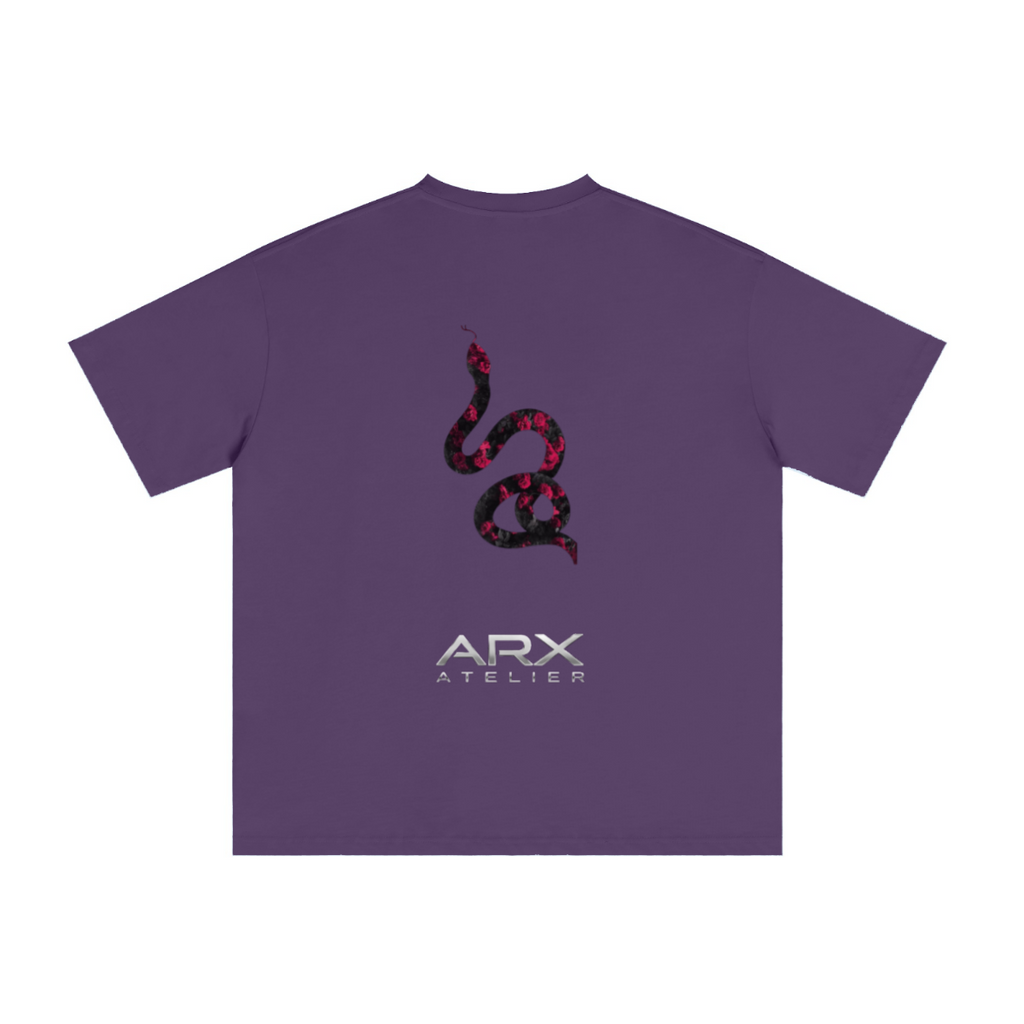 235GSM Men's Tech Fabric Performance Crew Neck T-shirt Purple